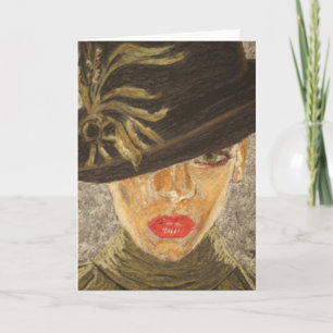 "Cherry" Fine Art Greeting Card