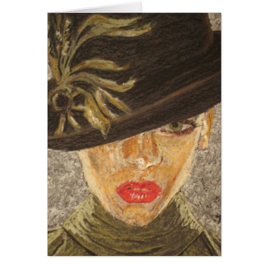"Cherry" Fine Art Greeting Card