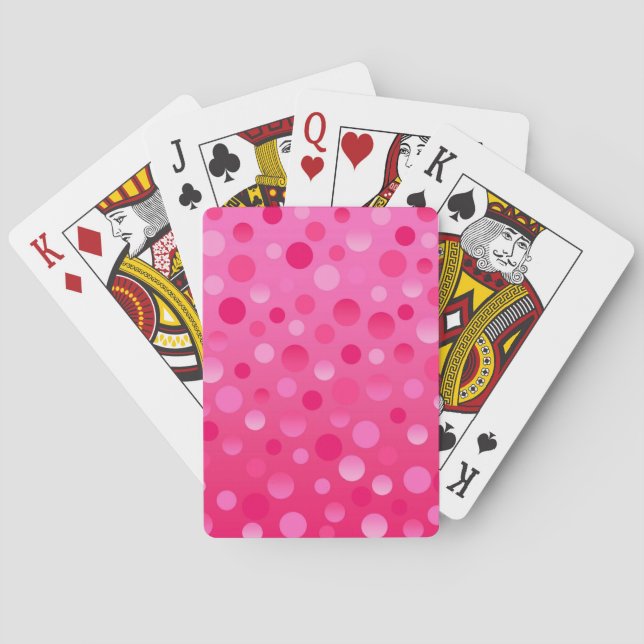 Cherry Fizz playing cards (Back)