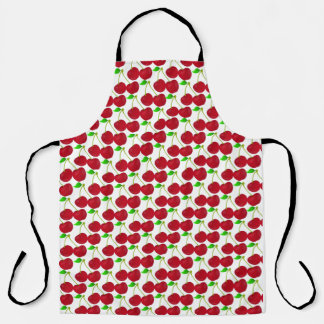 Cherry Flavoued All-Over Print Apron