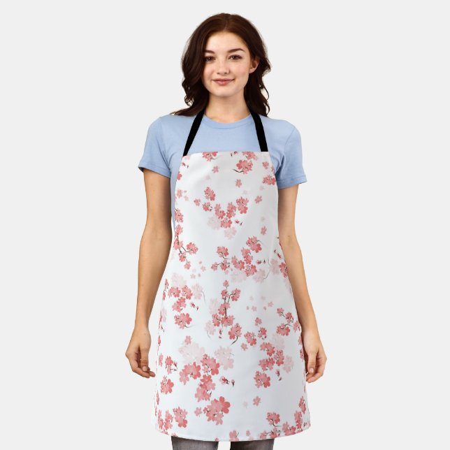 Cherry Flower 2 Apron (Worn)