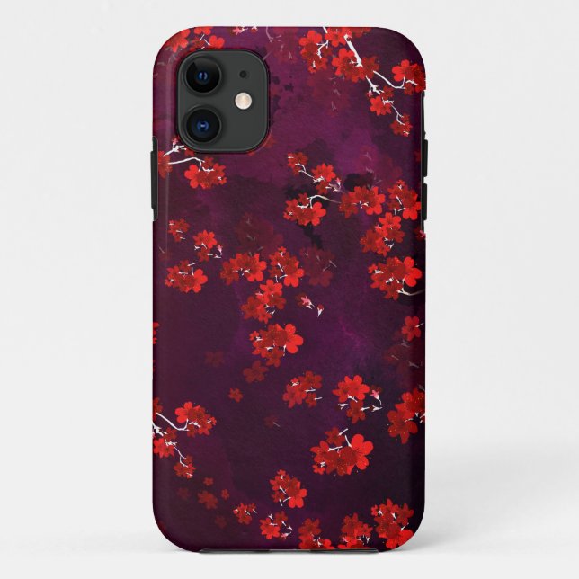 Cherry Flower 3 Case-Mate iPhone Case (Back)