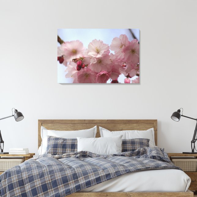 Cherry flowers — Canvas Print (Insitu(Bedroom))
