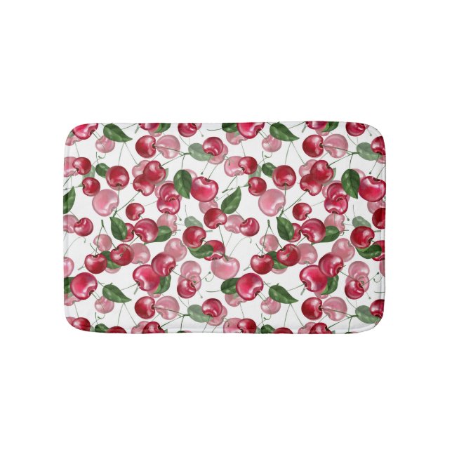 Cherry Fruit Bath Mat (Front)