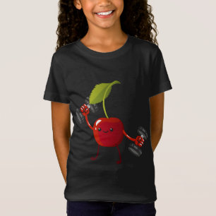 Cherry, Fruit Costume Workout Bodybuilding Lift Gy T-Shirt