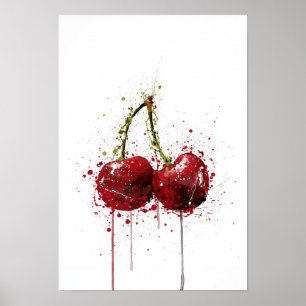Cherry Fruit  Poster