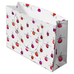 Cherry Gift Wrapping Paper Large Gift Bag