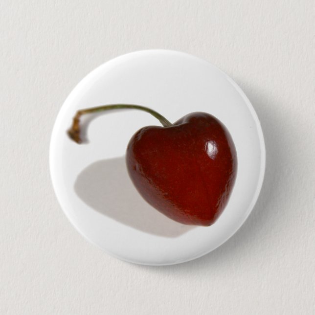 Cherry Heart Button (Front)