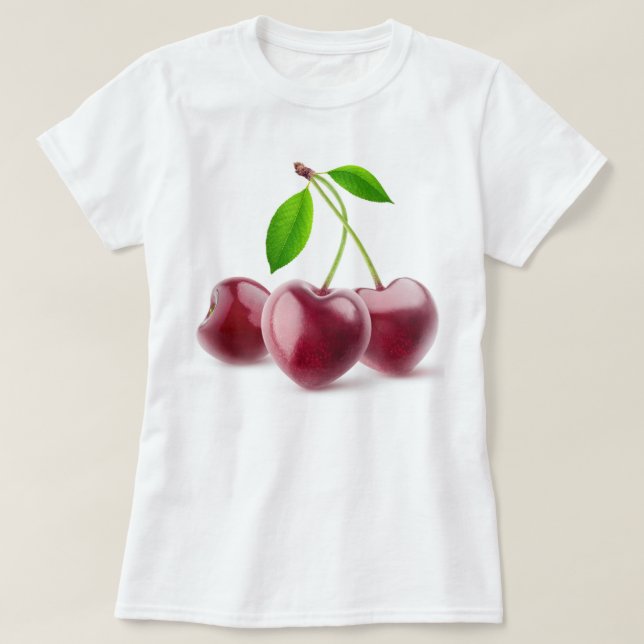 Cherry hearts T-Shirt (Design Front)
