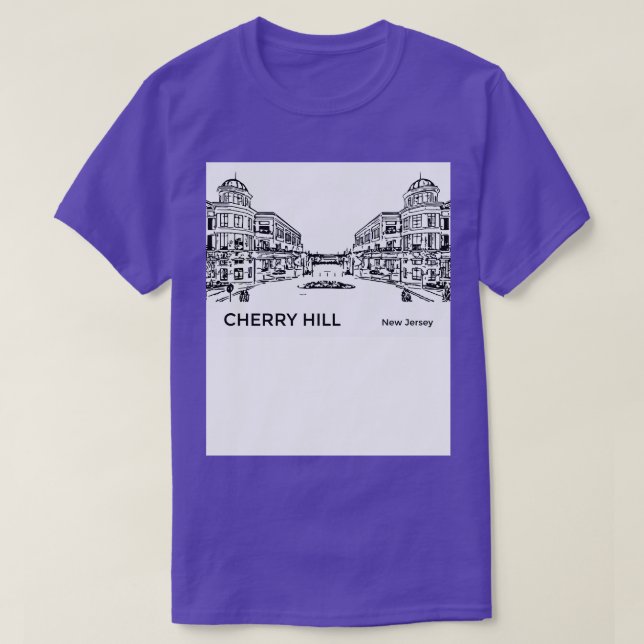Cherry Hill New Jersey T-Shirt (Design Front)