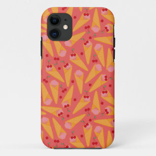 cherry ice cream. Case-Mate iPhone case
