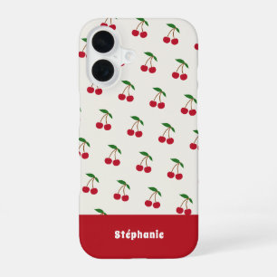 Cherry iPhone 16 Case
