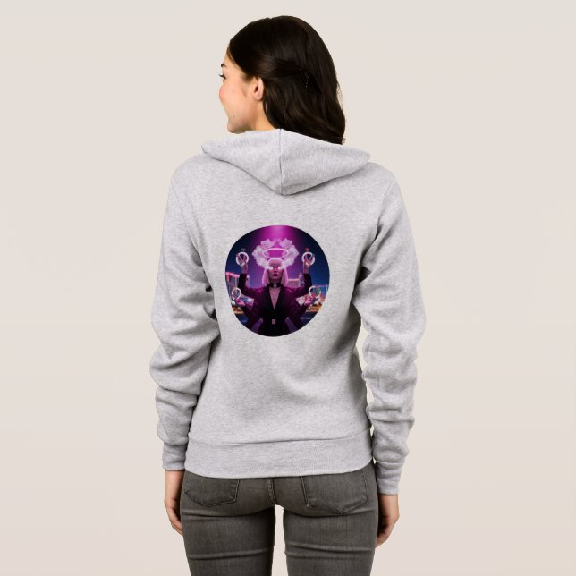 Cherry Jackpot Vegas Hoodie 🍒🎰 (Back Full)