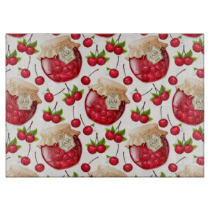 Cherry Jam Cutting Board