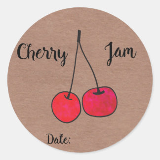 Cherry Jam Labels