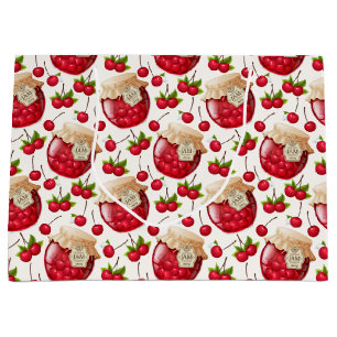 Cherry Jam Large Gift Bag