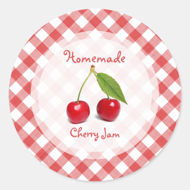Cherry Jam sticker (Front)