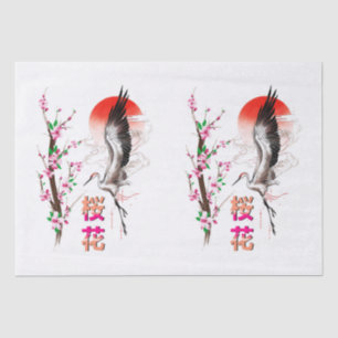 Cherry Japan Pastel Sakura Tissue Paper