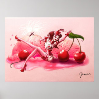 Cherry Jubilee Poster