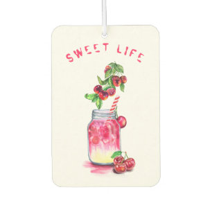 Cherry Juice Cool Drink Fruits Air Freshener
