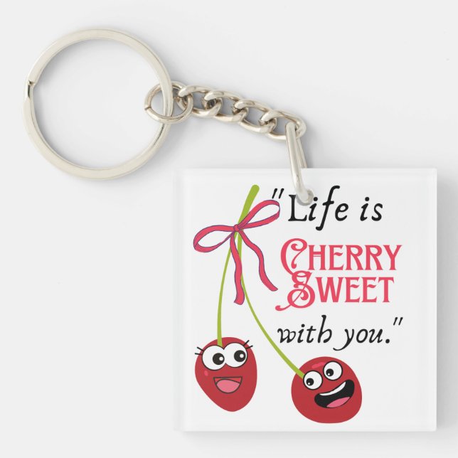 CHERRY  KEY RING (Front)