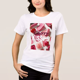 Cherry Kisses Delight  Tri-Blend Shirt