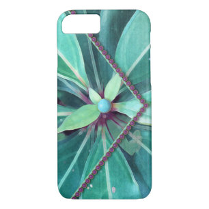 Cherry Leaves Clutch iPhone 8/7 Case