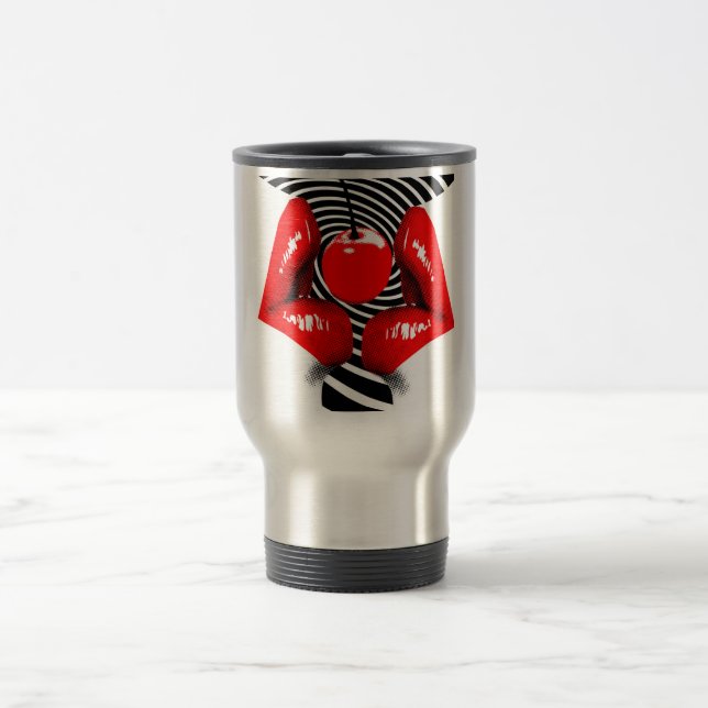 Cherry Lips Thermo Mug (Center)