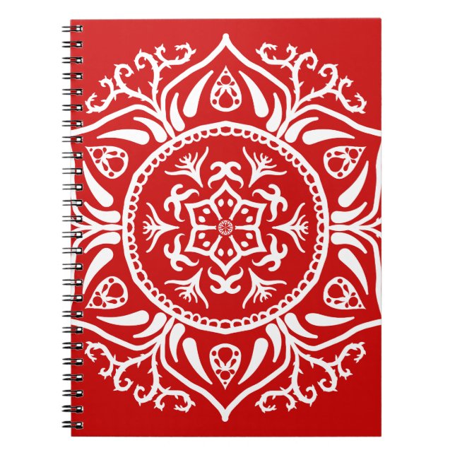 Cherry Mandala Notebook (Front)