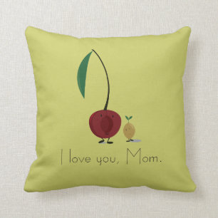 Cherry Mother's Day pillow