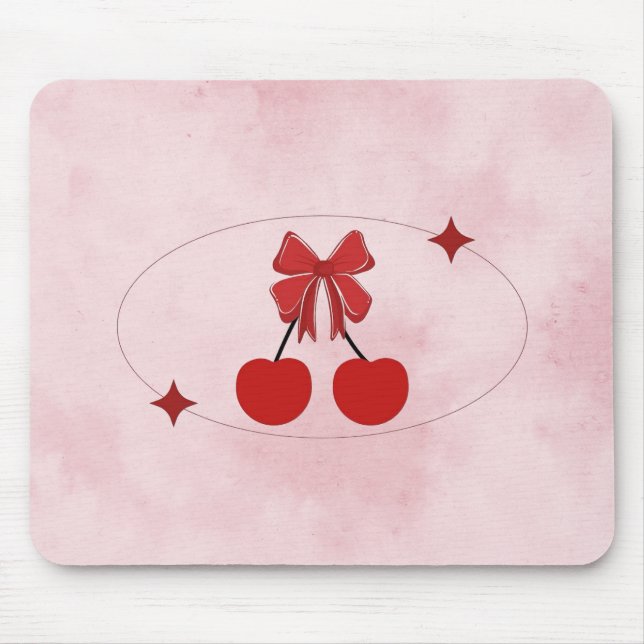 Cherry Mouse Mat (Front)