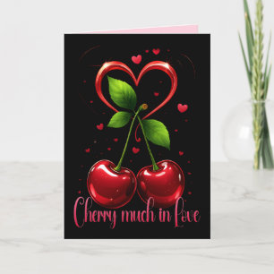 Cherry Much in Love Card