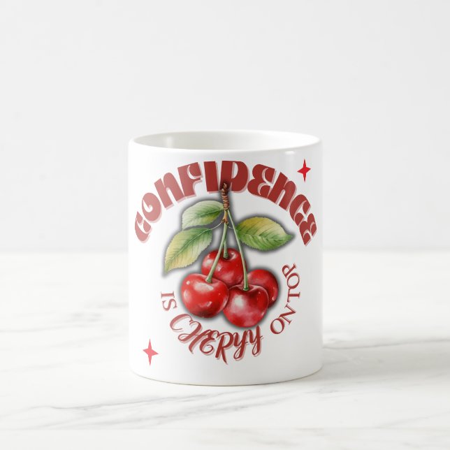 Cherry Mug – Cute Motivational Gift for Self-Love (Center)