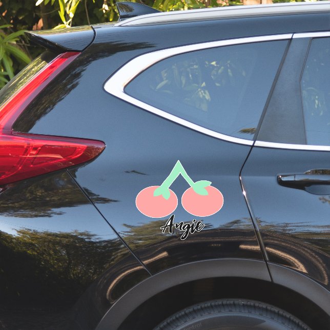 Cherry Name Custom Decal (Car Side)