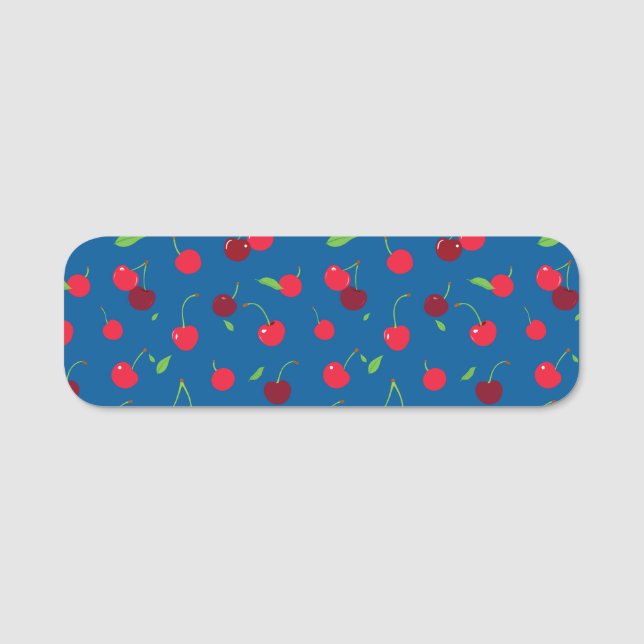 Cherry Name Tag (Front)