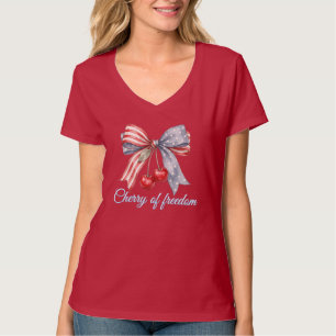 Cherry of freedom T-shirt