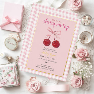 Cherry on Top Baby Shower