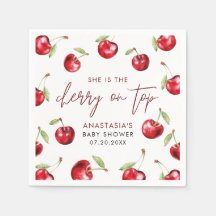 Cherry on Top Baby Shower