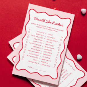 Cherry On Top Baby Shower Would She Rather Game