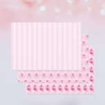 Cherry on Top Bridal Shower Custom Wrapping Paper Sheet<br><div class="desc">She’s the cherry on top! Celebrate the bride to be with these fun pink bridal shower wrapping papers.</div>
