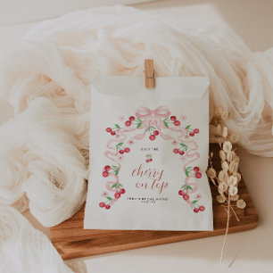 Cherry on Top   Bridal Shower  Favour Bags