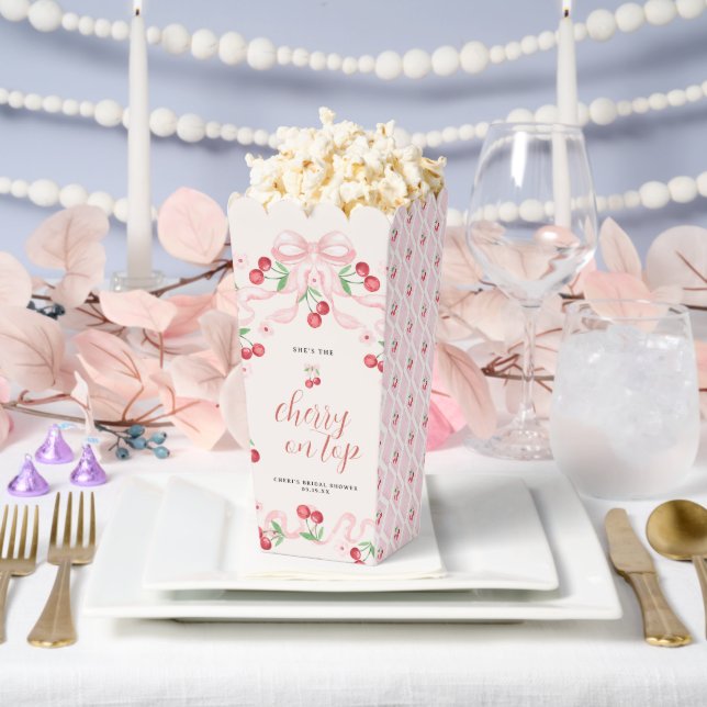 Cherry on Top | Bridal Shower  Favour Box (Wedding)