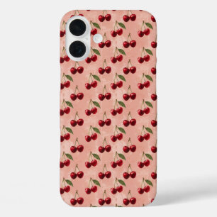"Cherry on Top Delight" iPhone 16 Plus Case
