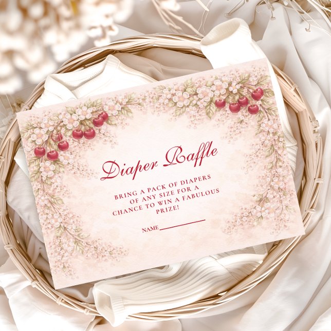 Cherry on Top Garden Diapper Raffle Enclosure Card (Creator Uploaded)