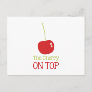 Cherry On Top Postcard