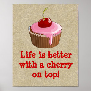 Cherry on top poster