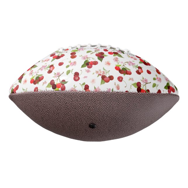 Cherry Pattern 1 American Football (Rotated 270)
