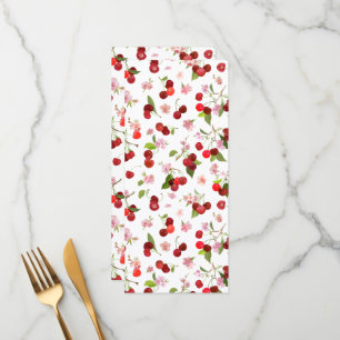 Cherry Pattern 1 Menu
