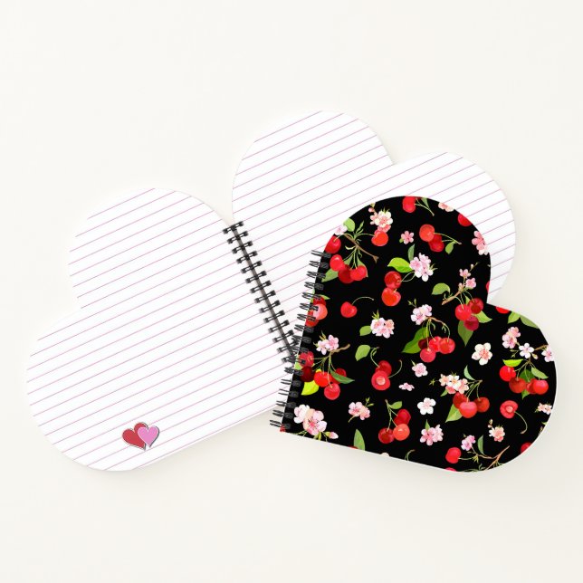 Cherry Pattern 1 Notebook (Inside)