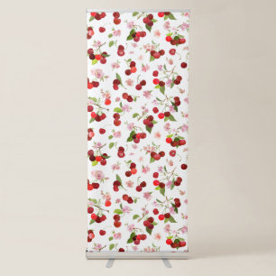 Cherry Pattern 1 Retractable Banner